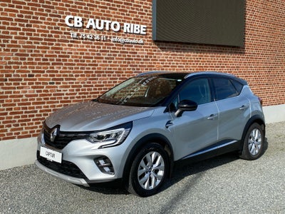 Renault Captur 1,6 E-Tech Intens Benzin aut. Automatgear modelår 2020 km 80000 Sølvmetal klimaanlæg 