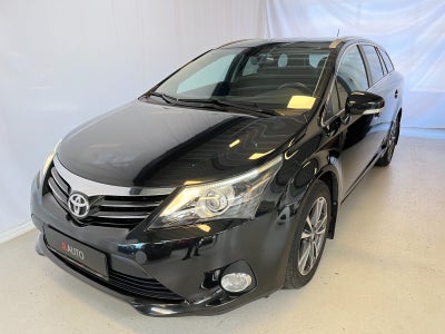 Toyota Avensis 1,6 VVT-i T2 Premium stc. Benzin modelår 2014 km 132000 Sortmetal klimaanlæg ABS airb