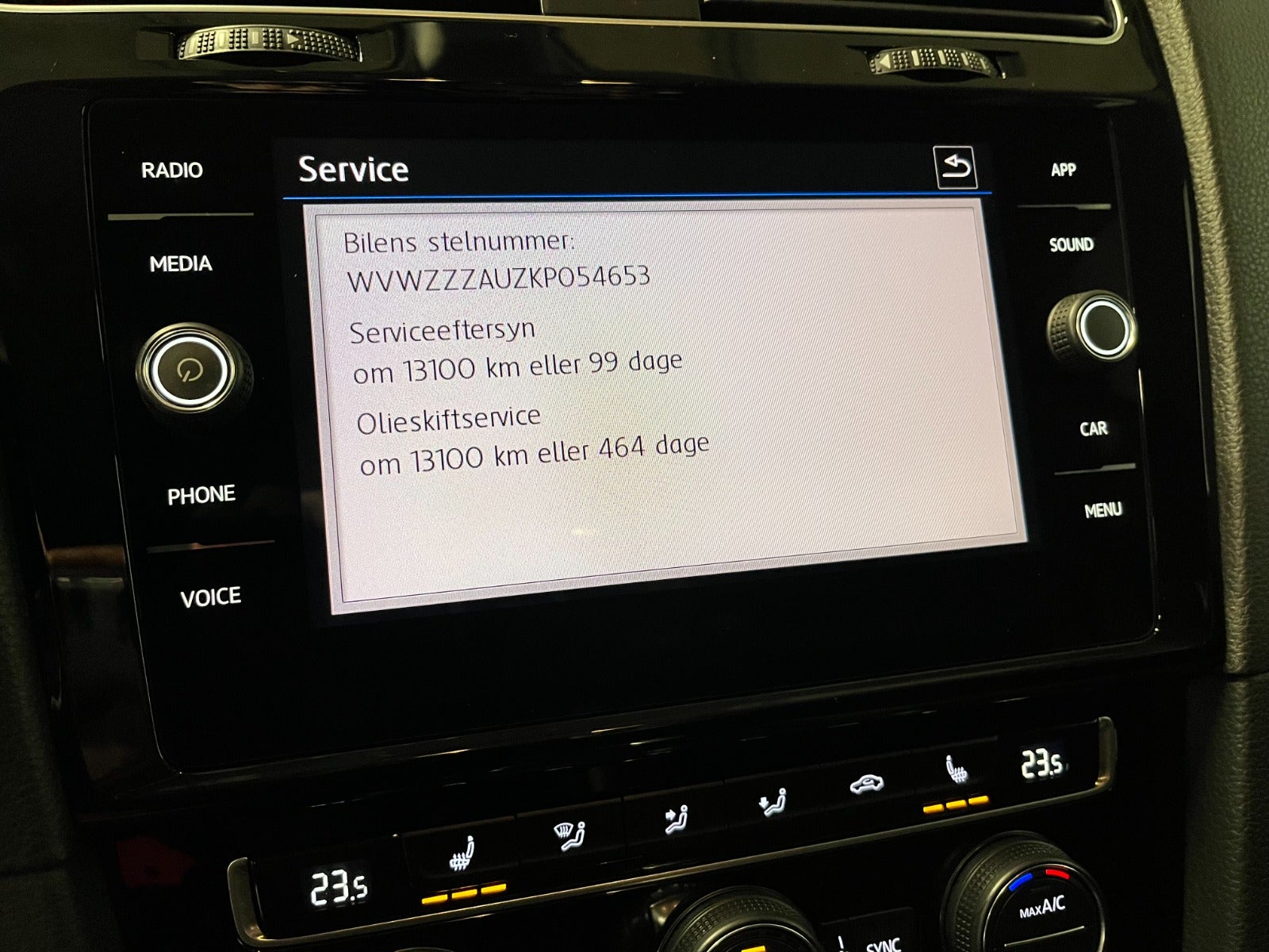 Billede af VW Golf VII 1,6 TDi 115 IQ.Drive DSG