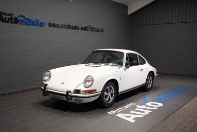 Porsche 911 E 2,7 Coupé Benzin modelår 1969 km 85000 Hvid, 
✔️ Dansk Registreret super flot klassisk