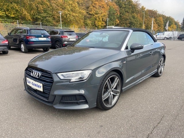 Audi A3 2,0 TFSi 190 Sport Cabriolet S-tr.