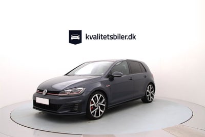 VW Golf VII 2,0 GTi Performance DSG Benzin aut. Automatgear modelår 2019 km 89000 Gråmetal træk klim