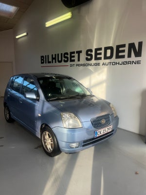 Kia Picanto 1,1 Exclusive Benzin modelår 2007 km 216000 ABS airbag, 15" alufælge, fjernb. c.lås, el-