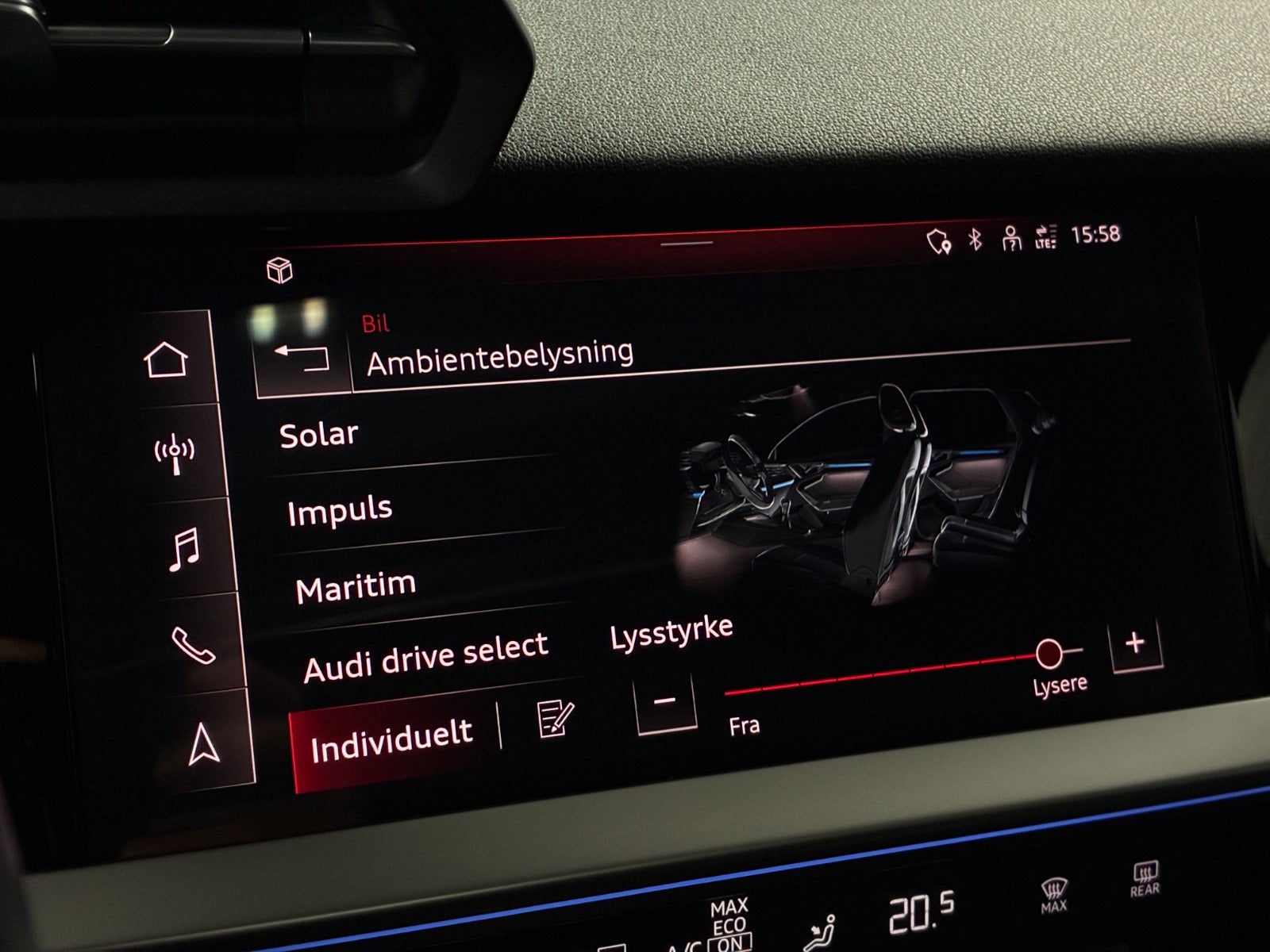 Billede af Audi A3 40 TFSi e Prestige Sportback S-tr.