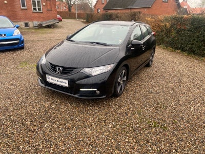 Honda Civic 1,6 i-DTEC Sport Tourer Diesel modelår 2014 km 264533 nysynet ABS airbag servostyring, a