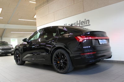 Audi e-tron Black Edition S-line Sportback quattro