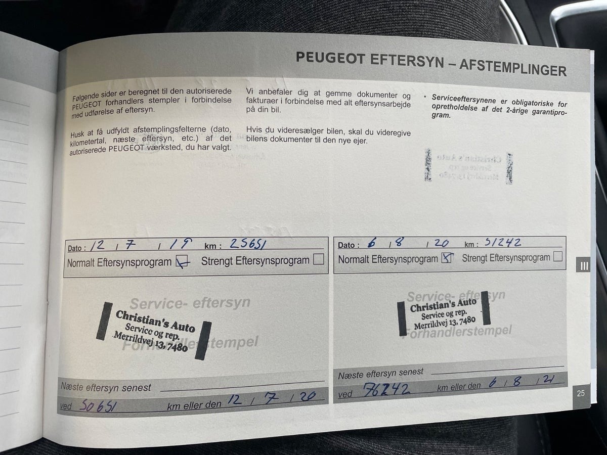 Billede af Peugeot 308 1,6 BlueHDi 120 Allure Sky SW