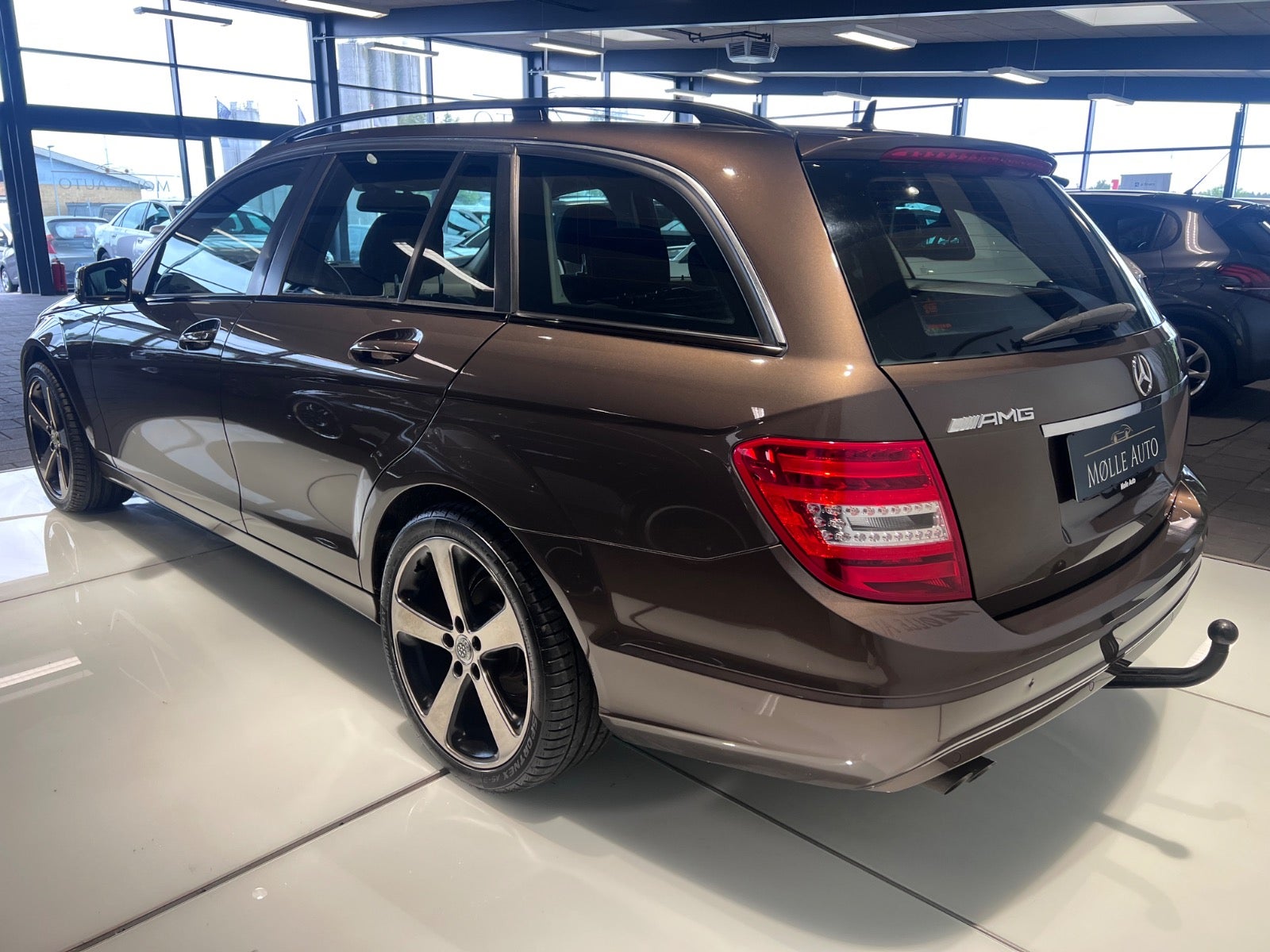 Billede af Mercedes C200 2,2 CDi AMG Line stc. aut. BE