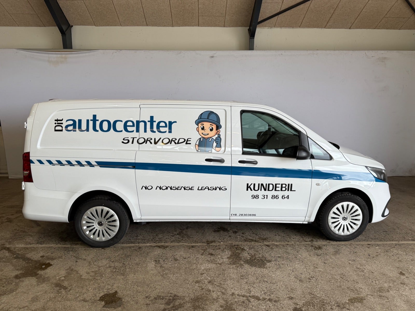 Mercedes Vito 114 CDi A2 Kassevogn PRO aut. RWD