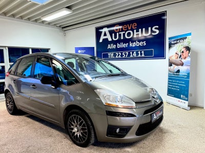 Citroën C4 Picasso 1,6 VTi 120 VTR+ Benzin modelår 2009 km 143000 Champagnemetal træk klimaanlæg ABS