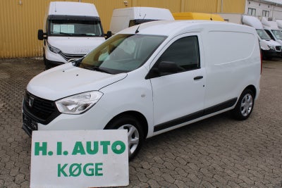 Dacia Dokker 1,5 dCi 95 Essential Van Diesel modelår 2019 Hvid km 75000 ABS airbag + moms servostyri