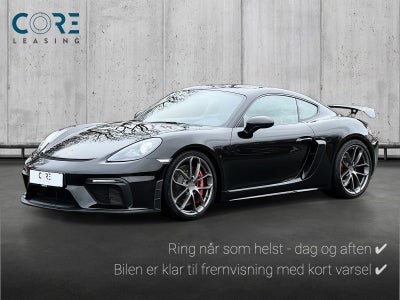 Porsche 718 Cayman GT4 4,0  2d