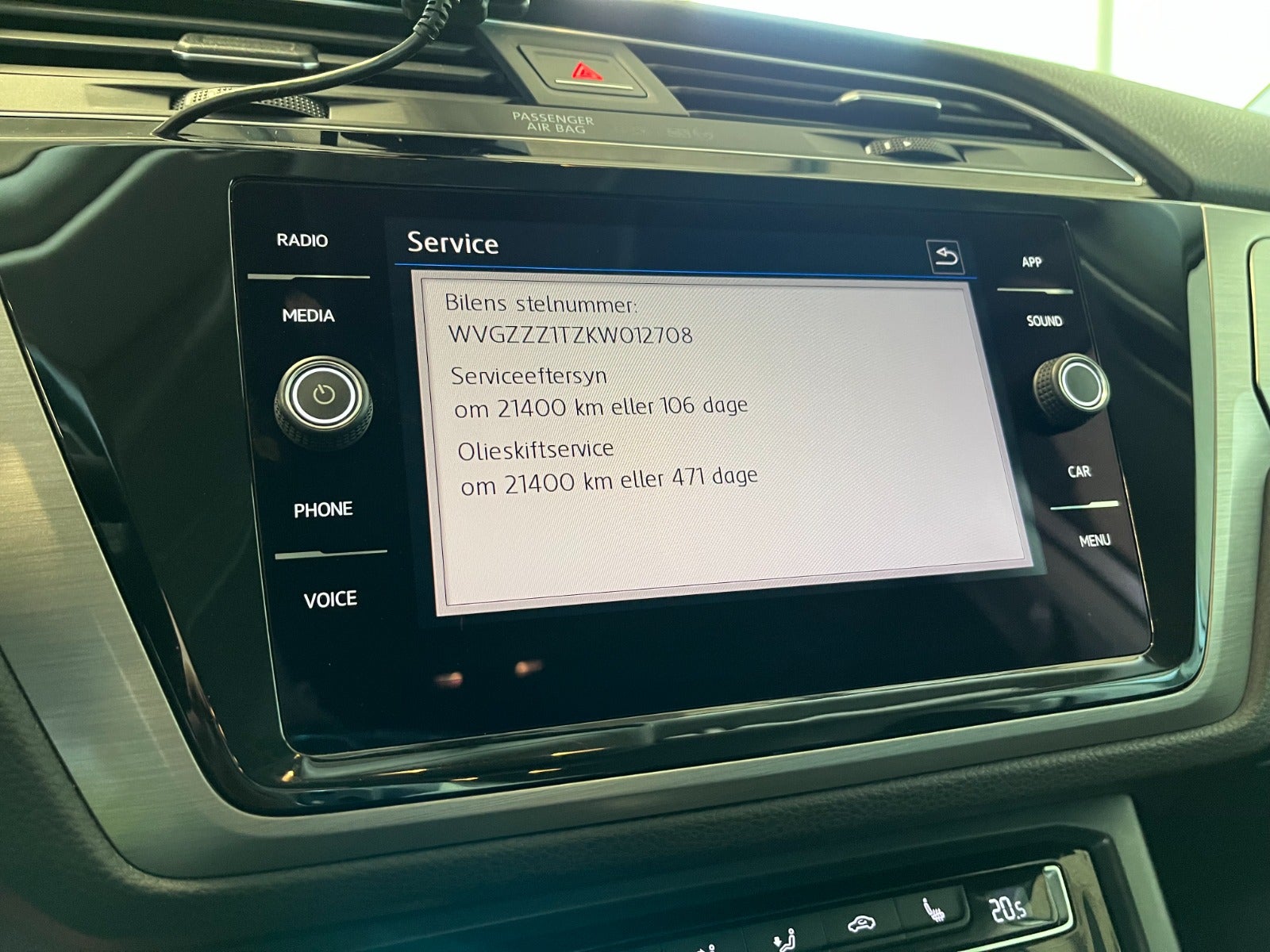 Billede af VW Touran 1,6 TDi 115 Comfortline DSG Van