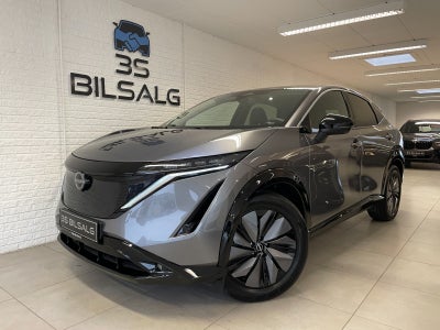 Nissan Ariya 87 Advance El aut. Automatgear modelår 2024 km 1800 Gråmetal klimaanlæg ABS airbag star