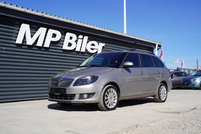 Skoda Fabia 1,2 TSi 105 Ambition Combi Benzin modelår 2014 km 113500 Beige nysynet ABS airbag starts