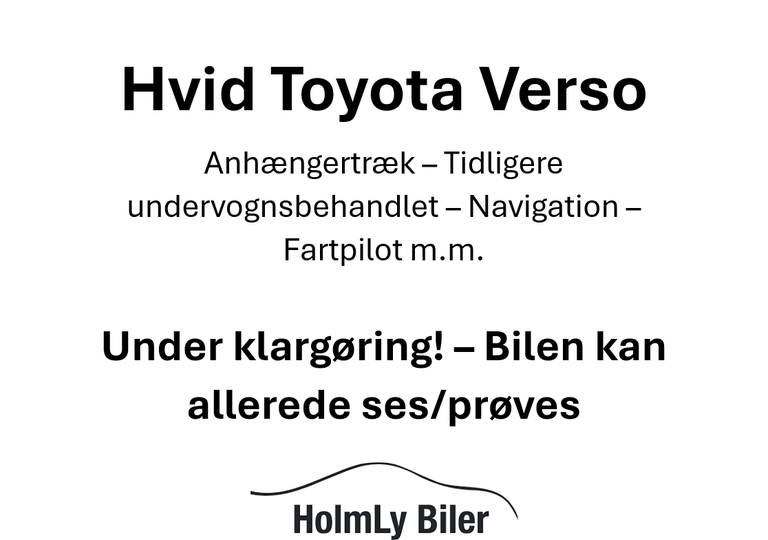 Toyota Verso VVT-i T2 Touch 7prs