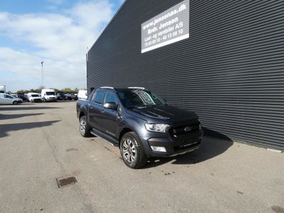 Ford Ranger 3,2 TDCi Db.Kab Wildtrak aut. 4x4 Diesel aut. Automatgear modelår 2016 Koksmetal km 2520