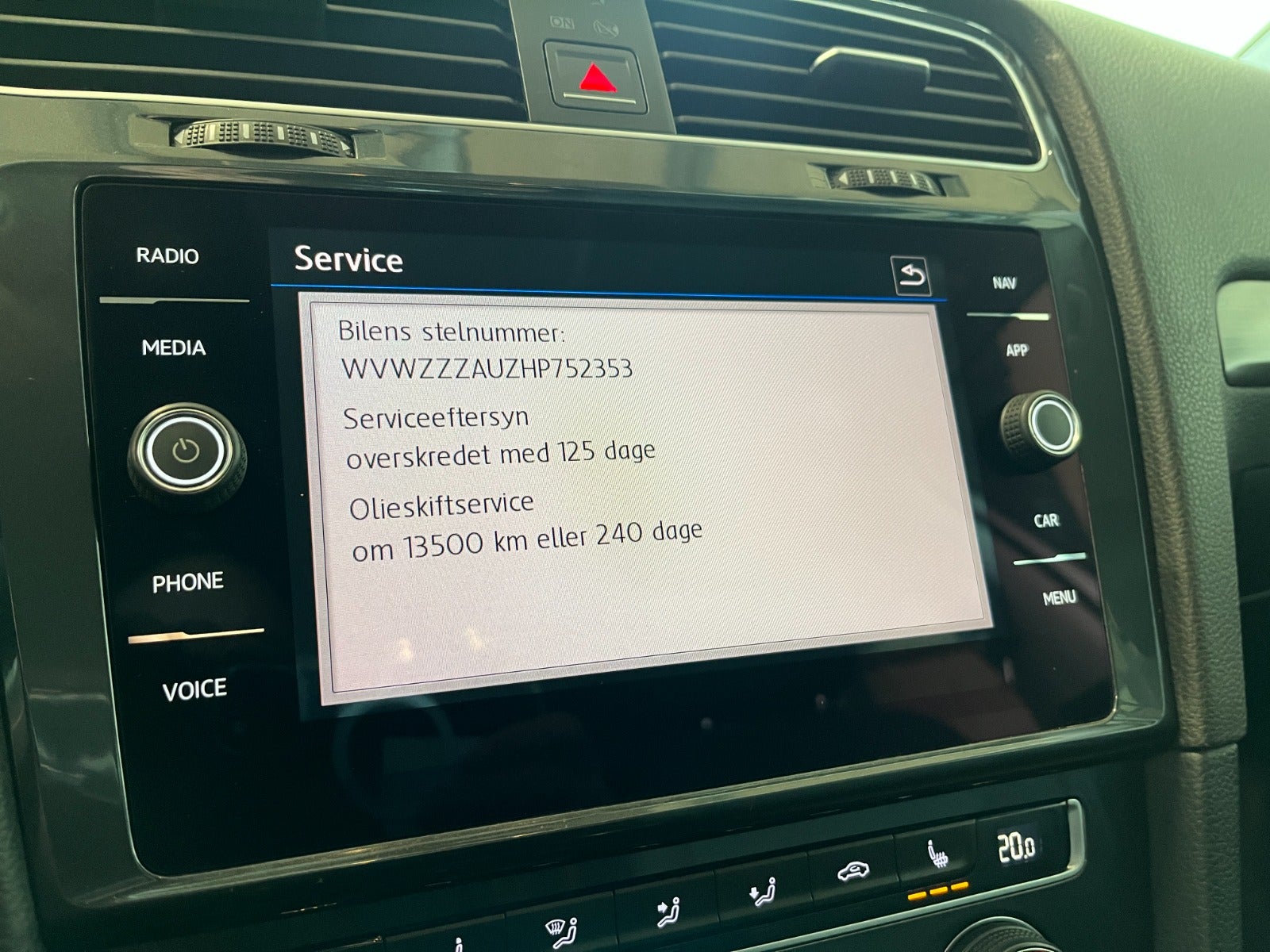 Billede af VW Golf VII 1,4 TSi 125 Comfortline Variant