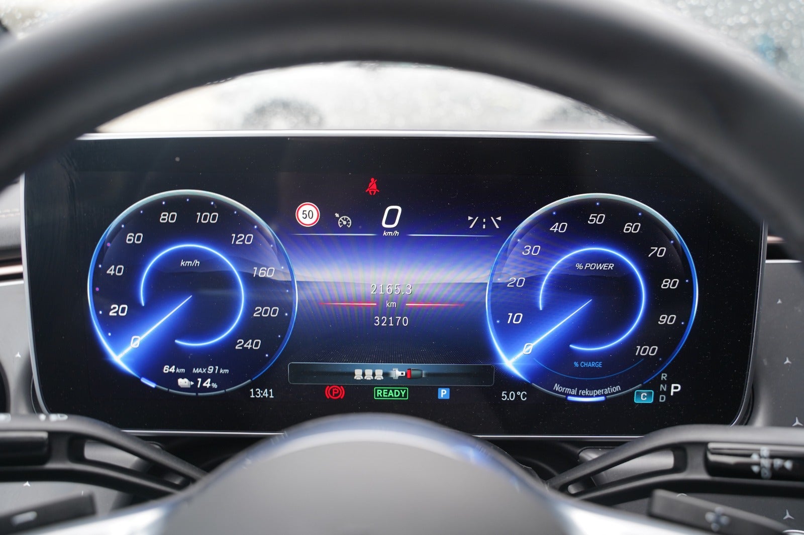 Billede af Mercedes EQE350+  Electric Art