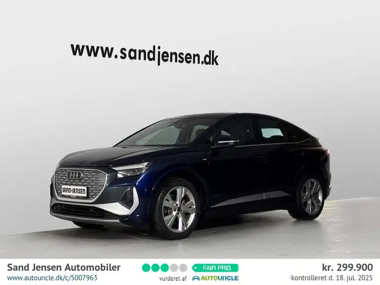 Audi Q4 e-tron S-line Sportback