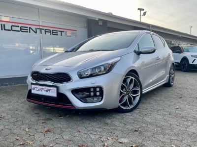 Kia Ceed 1,6 T-GDi GT Advance Benzin modelår 2018 km 41000 Sølvmetal ABS airbag startspærre servosty