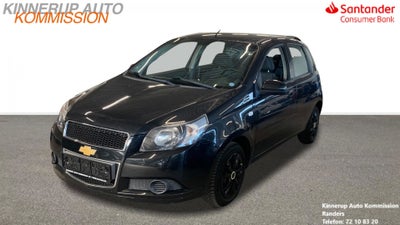 Chevrolet Aveo 1,2 LS Benzin modelår 2011 km 185000 Sortmetal ABS airbag startspærre servostyring, �