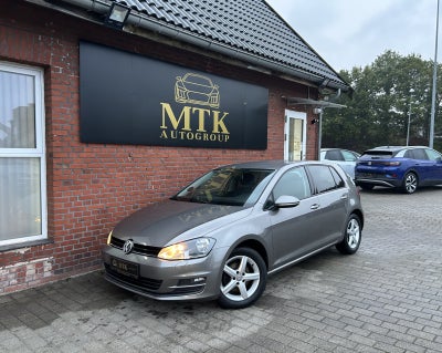 VW Golf VII 1,4 TSi 125 Style DSG BMT Benzin aut. Automatgear modelår 2016 km 194000 Gråmetal træk n