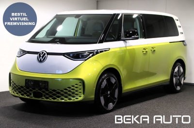 VW ID.Buzz  Style El aut. Automatgear modelår 2023 km 3000 Gulmetal træk ABS, 410 km. WLTP, 2 farve: