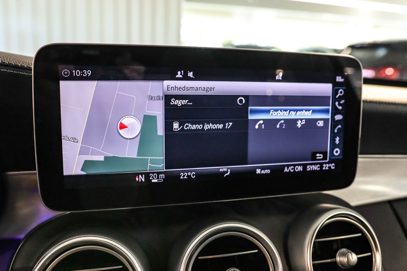 Billede af Mercedes C220 d 2,0 AMG Line Night Edition stc. aut.