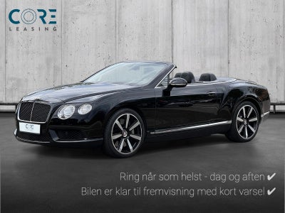 Bentley Continental GTC 4,0 V8 aut. 2d