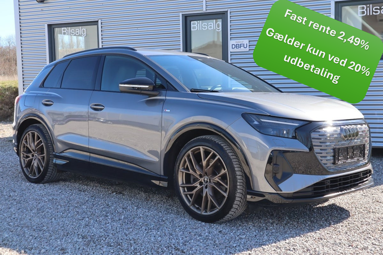 Audi Q4 e-tron edition one quattro
