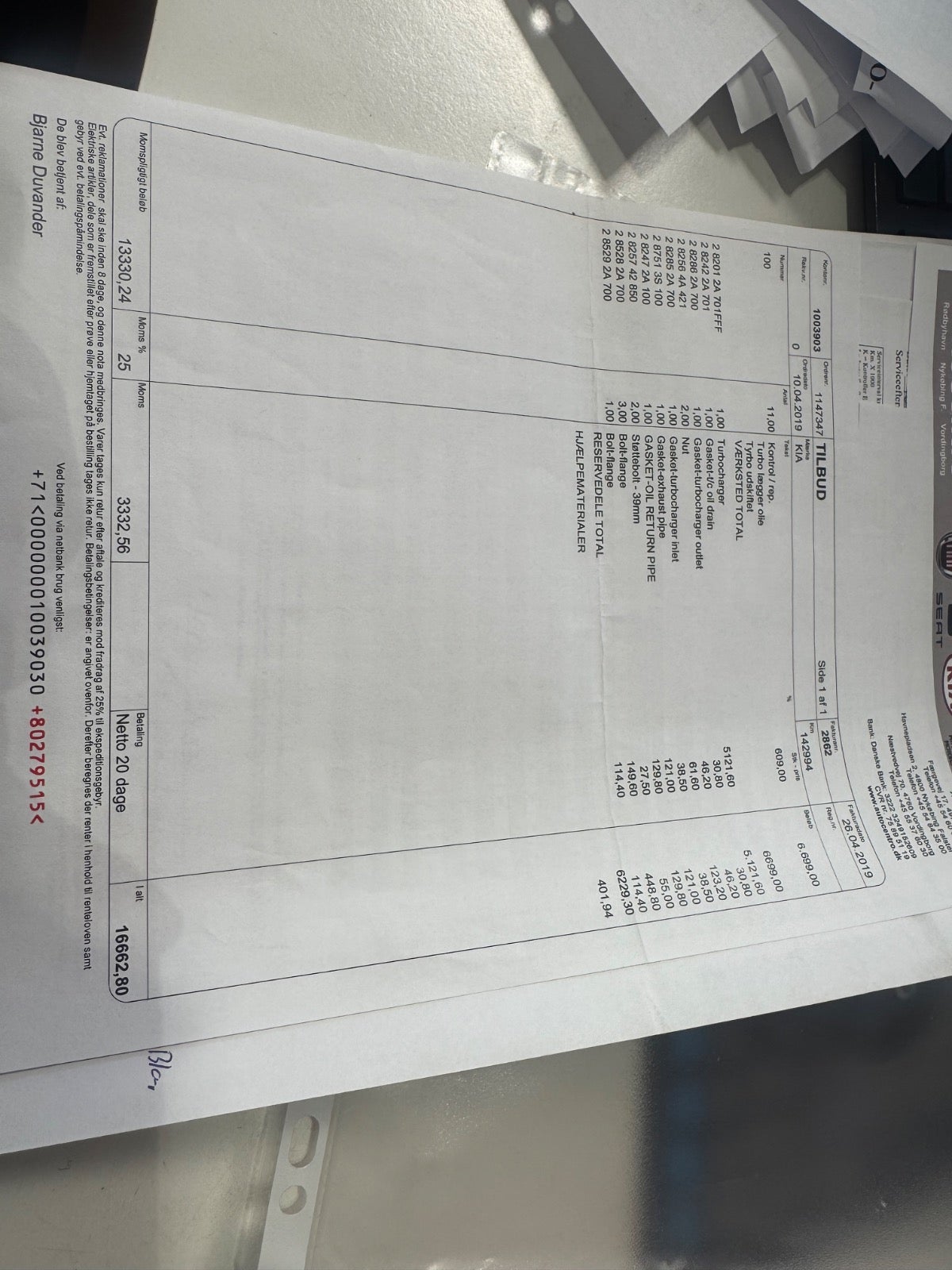 Billede af Kia Venga 1,6 CRDi 115 Active