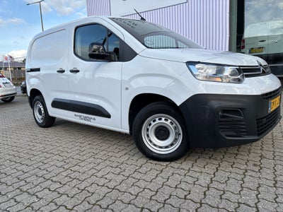 Citroën Berlingo 1,5 BlueHDi 100 L1 BaseLine Van d Diesel modelår 2022 Hvid km 26000 startspærre ABS