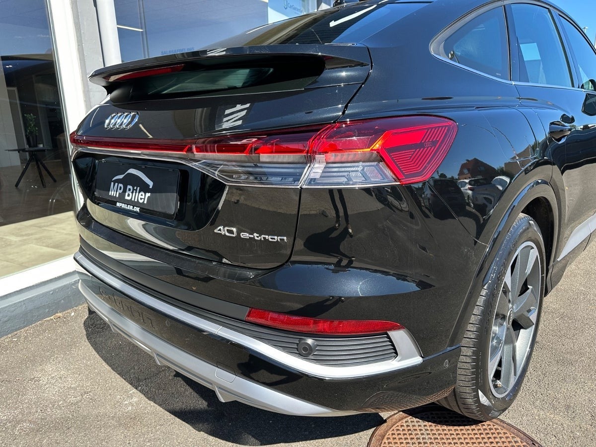 Billede af Audi Q4 e-tron 40 S-line Sportback