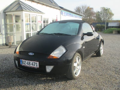 Ford Ka 1,6 StreetKa Benzin modelår 2004 km 109000 Sortmetal ABS airbag startspærre, ⭕ Nye åbningsti