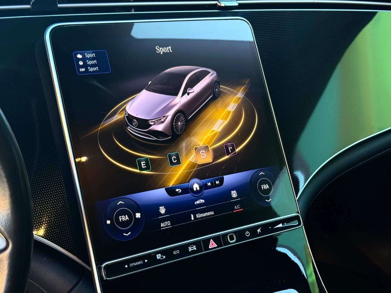 Billede af Mercedes EQE350+