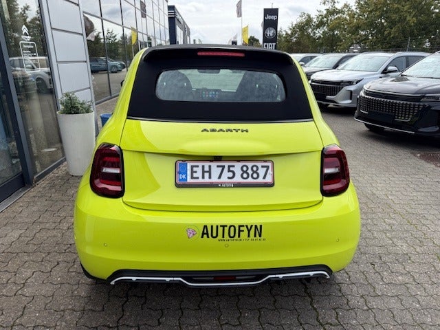 Fiat 500e la Prima Cabrio