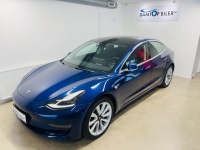 Tesla Model 3  Long Range AWD El 4x4 4x4 aut. Automatgear modelår 2019 km 24000 ABS airbag, 🔵KØB DI