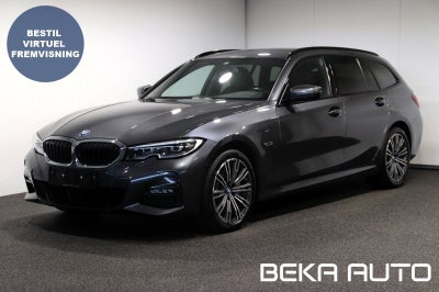 BMW 330e 2,0 Touring M-Sport aut. Benzin aut. Automatgear modelår 2021 km 29000 Gråmetal ABS airbag,