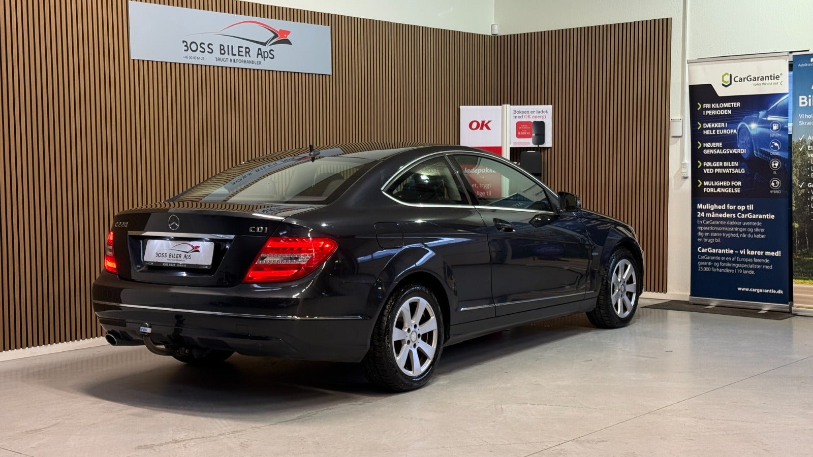 Billede af Mercedes C220 2,2 CDi Coupé aut.
