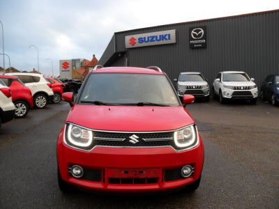 Suzuki Ignis 1,2 Dualjet Adventure Benzin modelår 2018 km 40000 Rød ABS airbag startspærre servostyr
