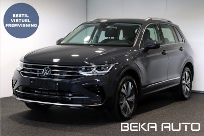 VW Tiguan 1,4 eHybrid Elegance DSG Benzin aut. Automatgear modelår 2023 km 9000 Grå ABS airbag, 46 k