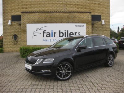 Skoda Octavia 1,6 TDi 115 Style Combi DSG Diesel aut. Automatgear modelår 2019 km 82000 Sortmetal AB