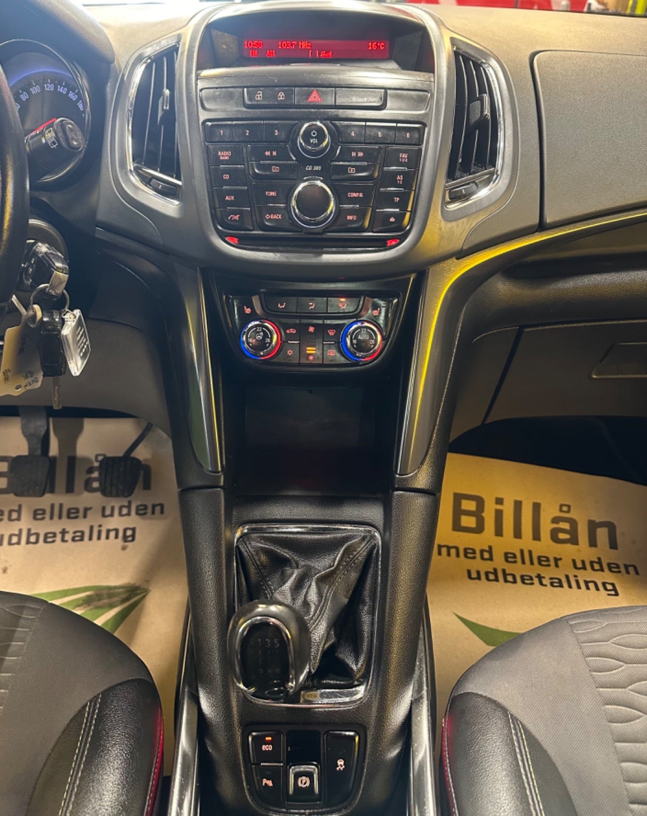 Billede af Opel Zafira Tourer 1,4 T 140 Cosmo eco 7prs