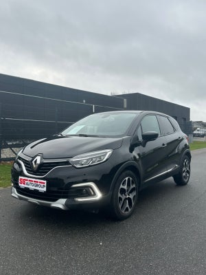 Renault Captur 0,9 TCe 90 Intens Benzin modelår 2017 km 87000 Sort ABS airbag, Renault Captur 0,9 Be