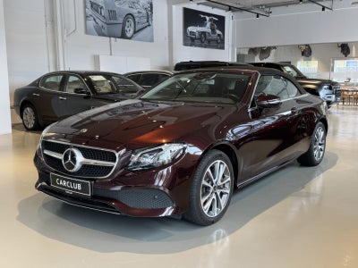 Mercedes E450 3,0 Cabriolet aut. 4Matic 2d