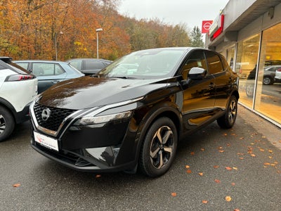 Nissan Qashqai 1,3 mHEV N-Connecta X-tr. Benzin aut. Automatgear modelår 2023 km 22500 Sortmetal kli