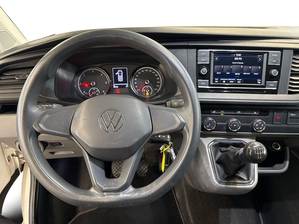 VW Transporter TDi 90 Ladvogn lang billede 12