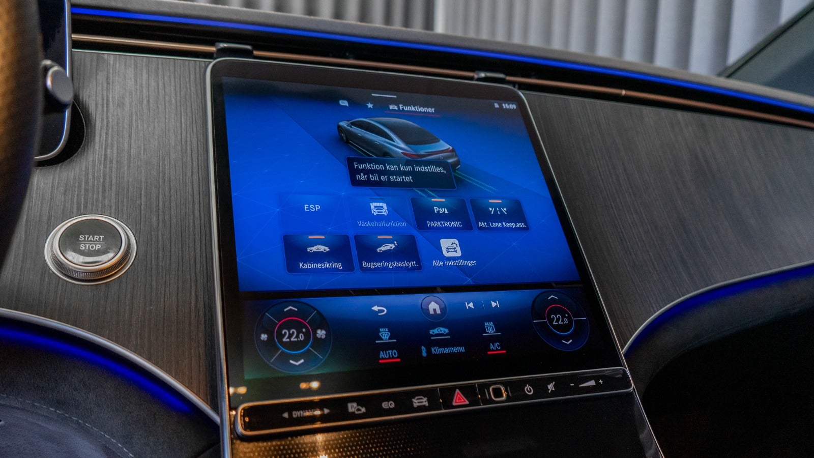 Billede af Mercedes EQE350 AMG Line