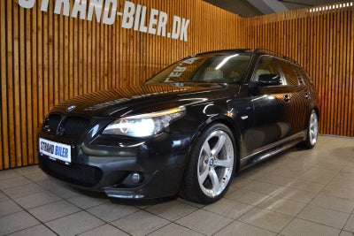 BMW 525d 3,0 Touring Steptr. Diesel aut. Automatgear modelår 2008 km 273000 Sort nysynet ABS airbag 